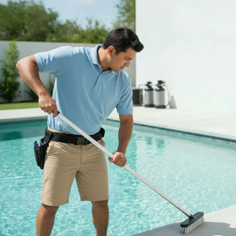 Limpeza da piscina Nova Serrana