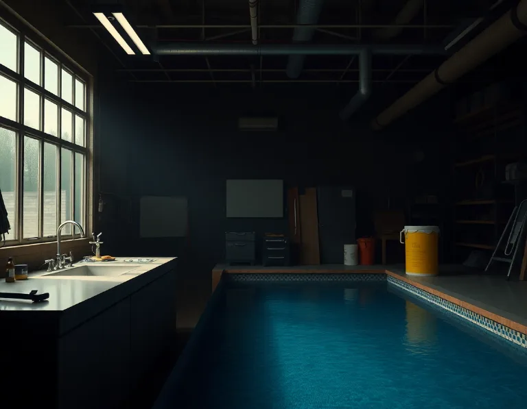 Manutenção da piscina Nova Serrana